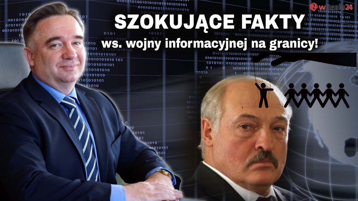 wrealu24_pl's tweet photo. T. #Formicki ujawnia SZOKUJĄCE #FAKTY ws. wojny informacyjnej na granicy! Wkrótce #nowyprogram
@wrealu24_pl! @PZdziarski92
LINK DO PROGRAMU: https://t.co/S4WCeNIaPn
🔔Prosimy o wsparcie budowy Nowej Niezależnej Platformy Video. Przekaż darowiznę: https://t.co/CXKQ20G9J8 https://t.co/Jsy70EthWt
