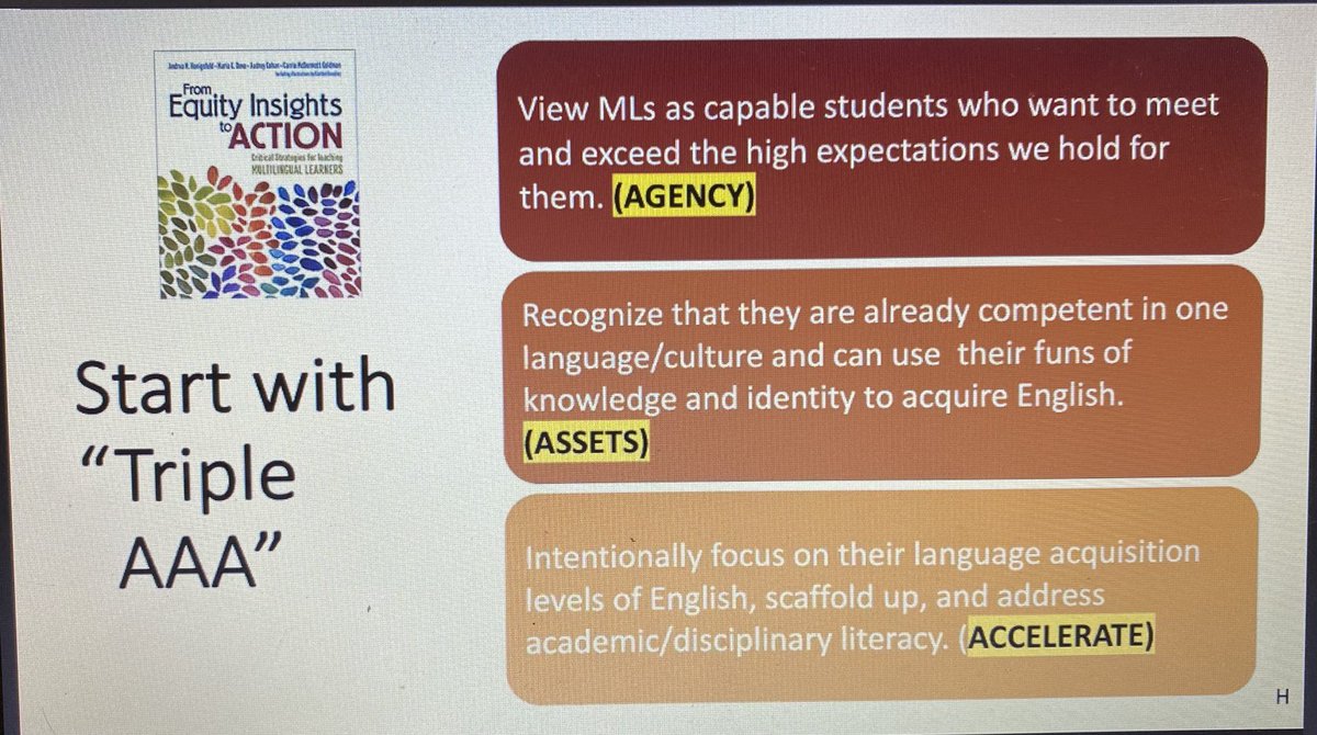 Remember to Triple AAA - this is where to start! #carolinatesol2021 #equity4MLs ⁦@AndreaHonigsfel⁩