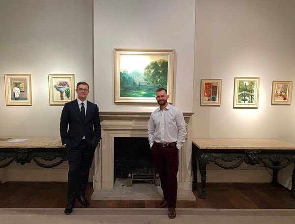 FINAL DAY TODAY: ‘Dominic Parczuk: New Paintings’ at Dickinson London. 
To know which pieces are still available, please reach out to art@johnswarbrooke.com or visit dominicparczuk.com. Remember, the Holidays and gifting are now upon us!