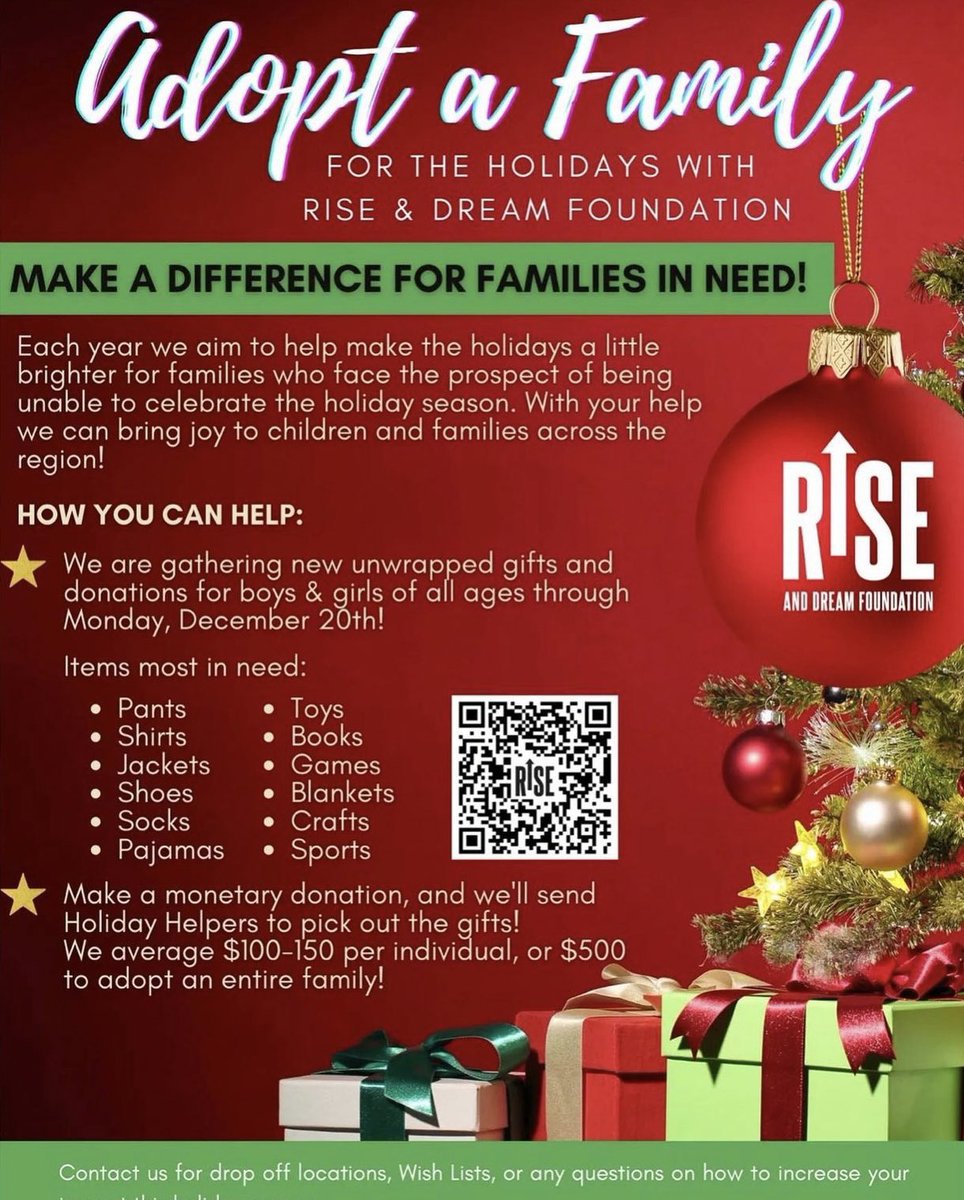 Let’s make a difference! 
L❤️VE IN ACTION 🤟🏾

#AdoptaFamily #RiseandDream