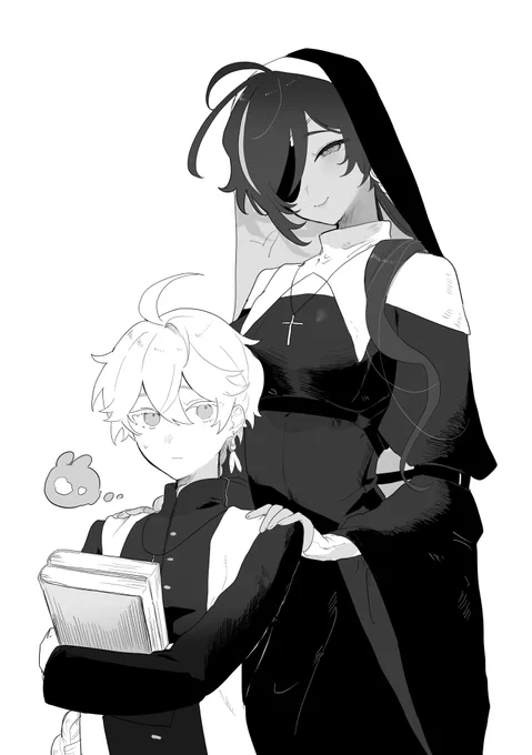 (R-18)シスター?ガ♀のらくがき https://t.co/cRktsYMnpB
空ガイ♀の気持ちでかいた 