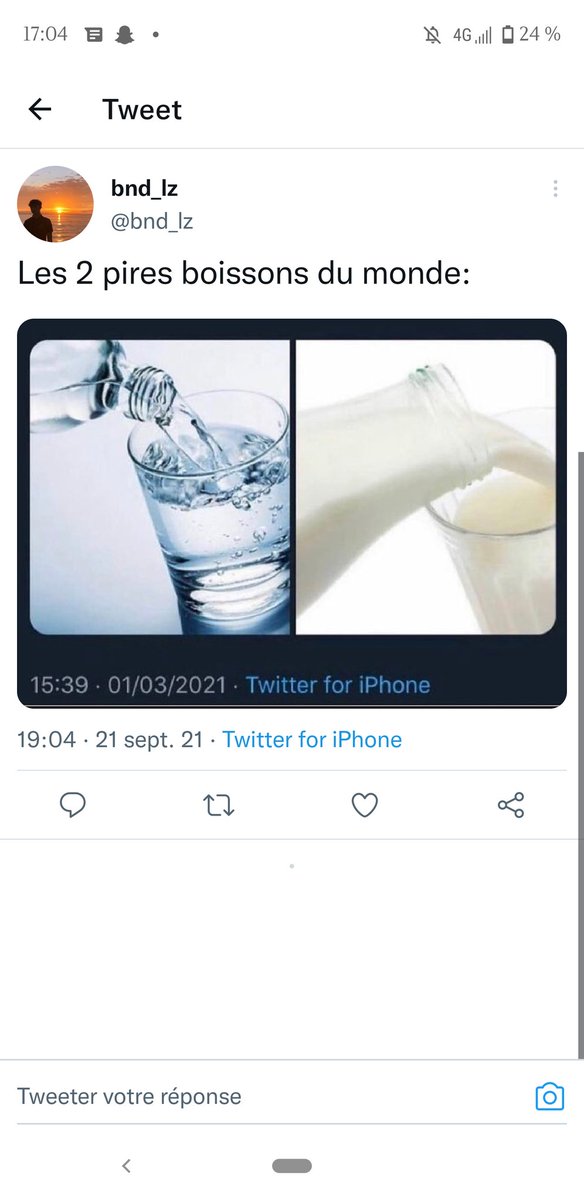 antleloustik's tweet photo. @bnd_lz Je croyais que tu n'aimais pas le lait ? https://t.co/UV5pSMmaup