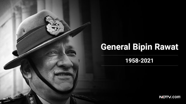 hardikj4444's tweet photo. Shocking and disturbing. Heartfelt condolences to the family
RIP Sir...Jai Hind!
#BipinRawat https://t.co/7MyybSfETm