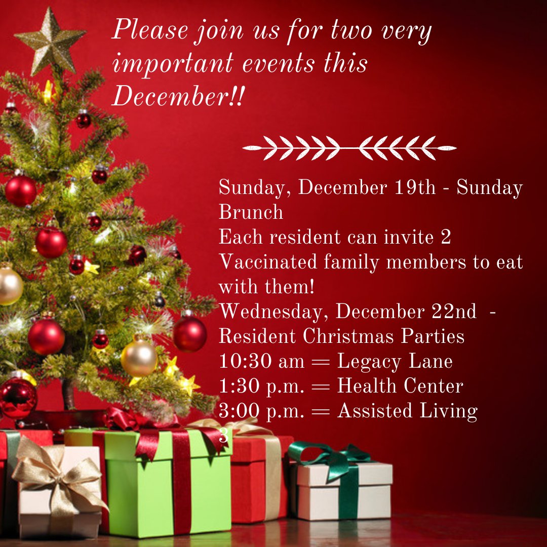 We are so excited to be inviting friends and family back in for our monthly Sunday Brunch, starting with Dec 19th, 11:00am-1:00pm.  Be sure to call in and make your reservations today.