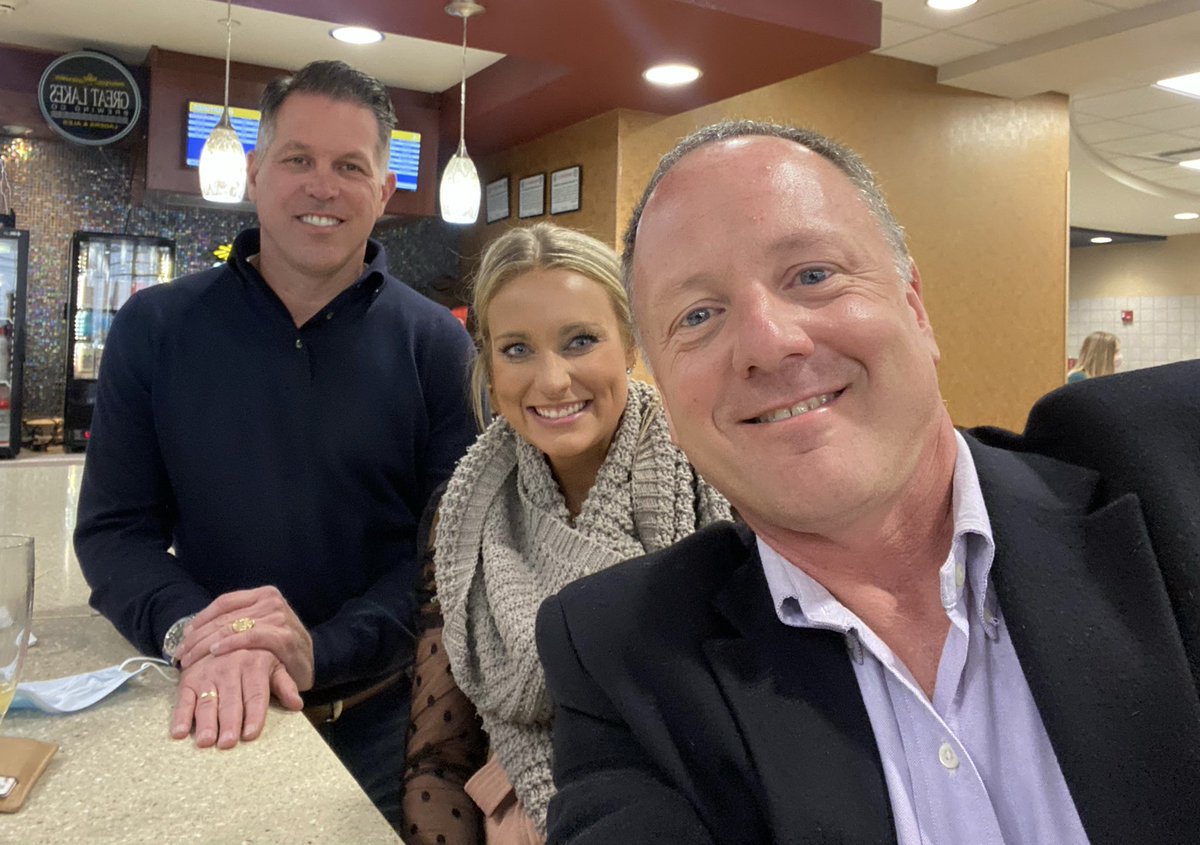 Brian Lewis (@newframeinc) on Twitter photo Our latest traveling victim this work trip is <a href="/stacymillernc/">Stacy Miller</a>. But hey, <a href="/skydiving11/">Skye David</a> got us bar vouchers.
🍹❄️ ✈️
#StuckInAkron Our latest traveling victim this work trip is <a href="/stacymillernc/">Stacy Miller</a>. But hey, <a href="/skydiving11/">Skye David</a> got us bar vouchers.
🍹❄️ ✈️
#StuckInAkron