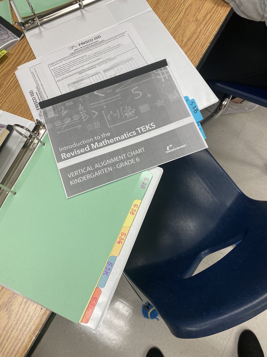 danijacksonmath's tweet photo. Creating a small group binder that supports 5th grade Ts that has problems for the essentials and from the 3rd and 4th grade standards that lead up to these so we can fill in gaps students may have. #organized #intentional #easytoaccess @ElliottLearners https://t.co/Z5sS5KUyqD