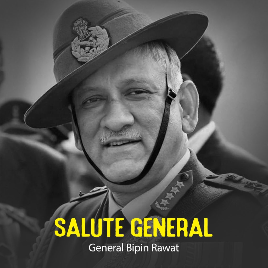dulQuer's tweet image. An army office lives on forever in the hearts &amp;amp; prayers of all his countrymen. My heartfelt condolences to the families of General Bipin Rawat and all the individuals who perished in the copter crash today.

#BipinRawat