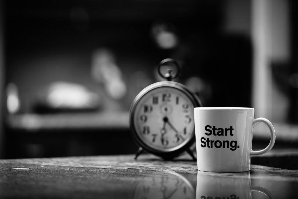 Gentle reminder in case you needed one today. #StartStrong