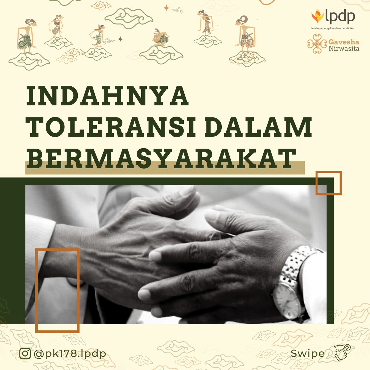 erlityas's tweet photo. Perbedaan adalah suatu keniscayaan bahkan termasuk dengan saudara kandung sendiri. Namun walau berbeda-beda, semua manusia pada hakikatnya adalah sama, sama-sama makhluk yang paling mulia, ciptaan Tuhan Yang Maha Esa. 

@LPDP_RI https://t.co/IOuhF8EUnv