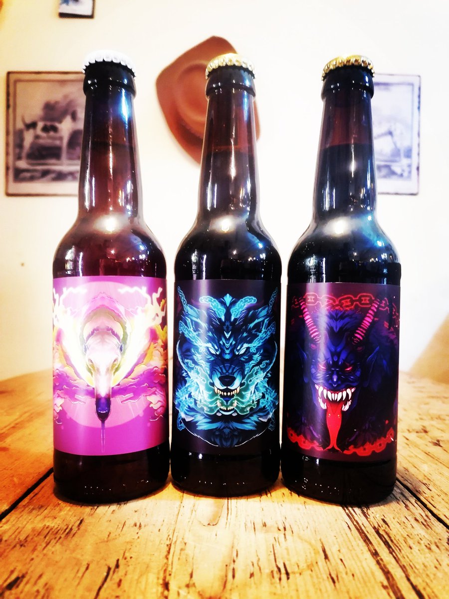 Three new bangers in from our fave new brewery <a href="/Tartarusbeers/">Tartarus Beers</a>

👉 KASOGONAGA - a blueberry pancake IPA 6.5%

👉 KLUDDE - a Belgian style Quadrupel 11.5%

👉 KRAMPUS - a Christmas cake Imperial Porter 12.7%

Get amongst it here 👉 sophiesbeerstore.co.uk
Or Chez Sophie #Shrewsbury