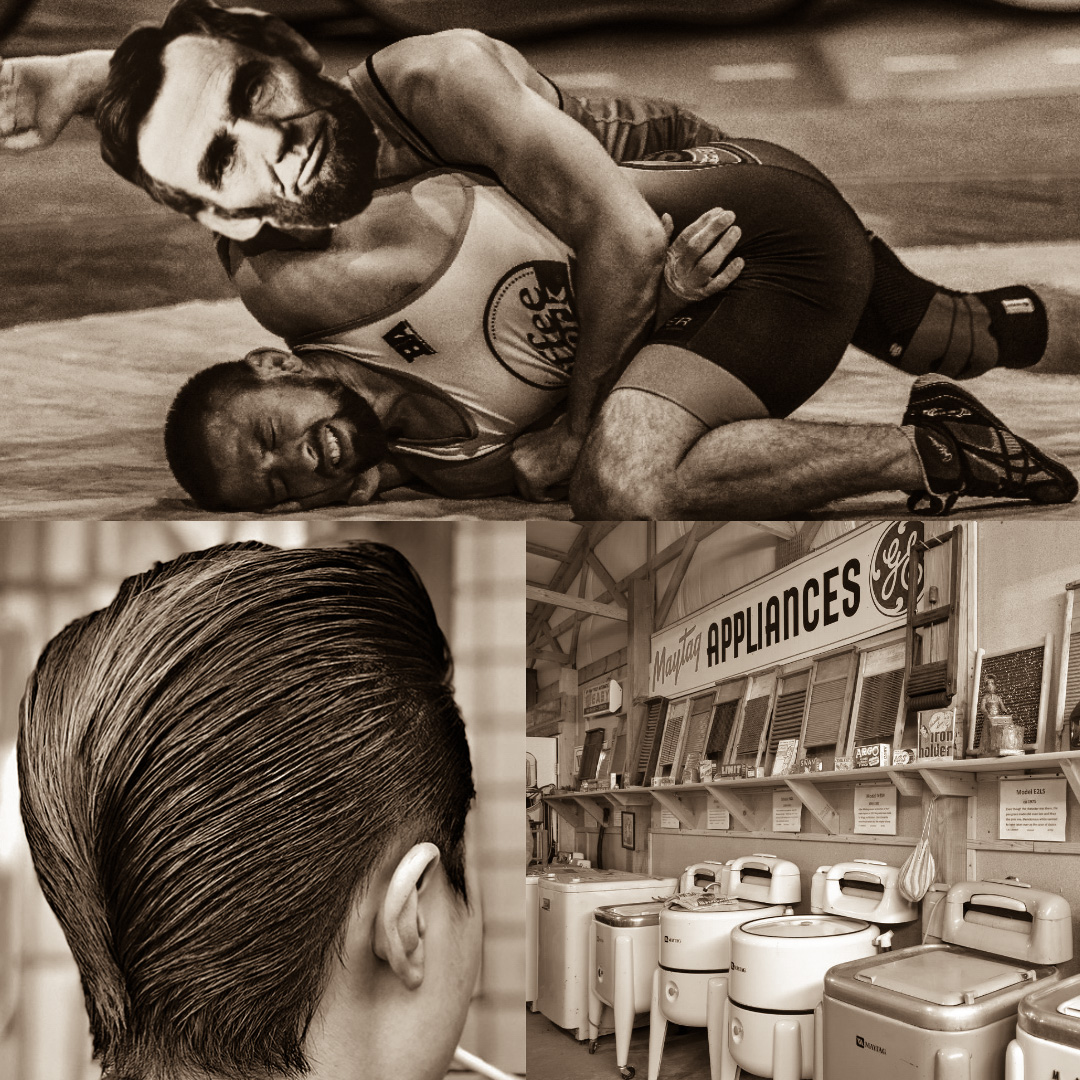 Pat reveals that Abraham Lincoln’s spat as a wrestler was more than just a political legend. Mike explains the origin of a popular 50’s haircut called the Duck’s Ass. Alex tells the quirky origin of the Lee Maxwell Washing Machine Museum.
Listen &amp; Vote: factoffpodcast.com/?p=129