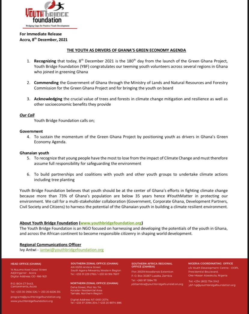 Youth Bridge Foundation tweet media