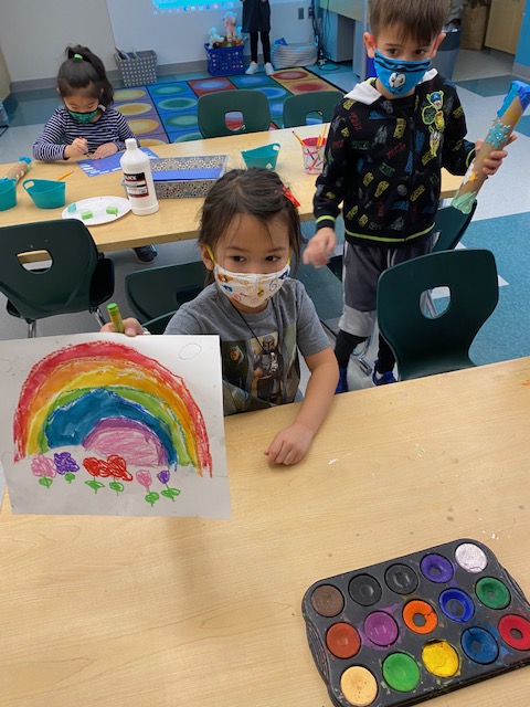 PrincipalKim's tweet photo. Rainbows and Rainsticks @DedhamECEC!  #streamingweek #science #technology #reading #engineering #arts #math #music https://t.co/cAjCujRPyW