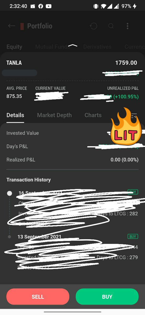 Today @Tanla_India hit 101% profit for me from my entry of 875 in 3 months
Thanks to @AmitMis93532571 and @TSG_Capital for giving me fundamental confidence on the quality of the company and being always there to discuss technical views.
#tanla #tanlaplatforms