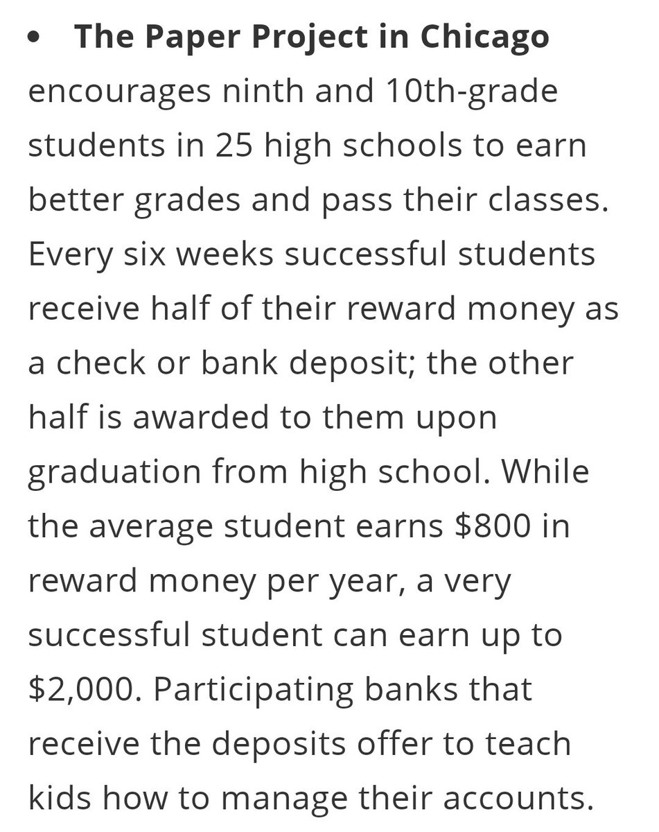 PrincipalRahh's tweet photo. Did you know in 2008 Chicago Public Schools had a "Cash 4 Graded" program that paid Up to 5,000 freshmen at 20 Chicago public high schools cash for good grades and growth! https://t.co/G3JORD8pXc