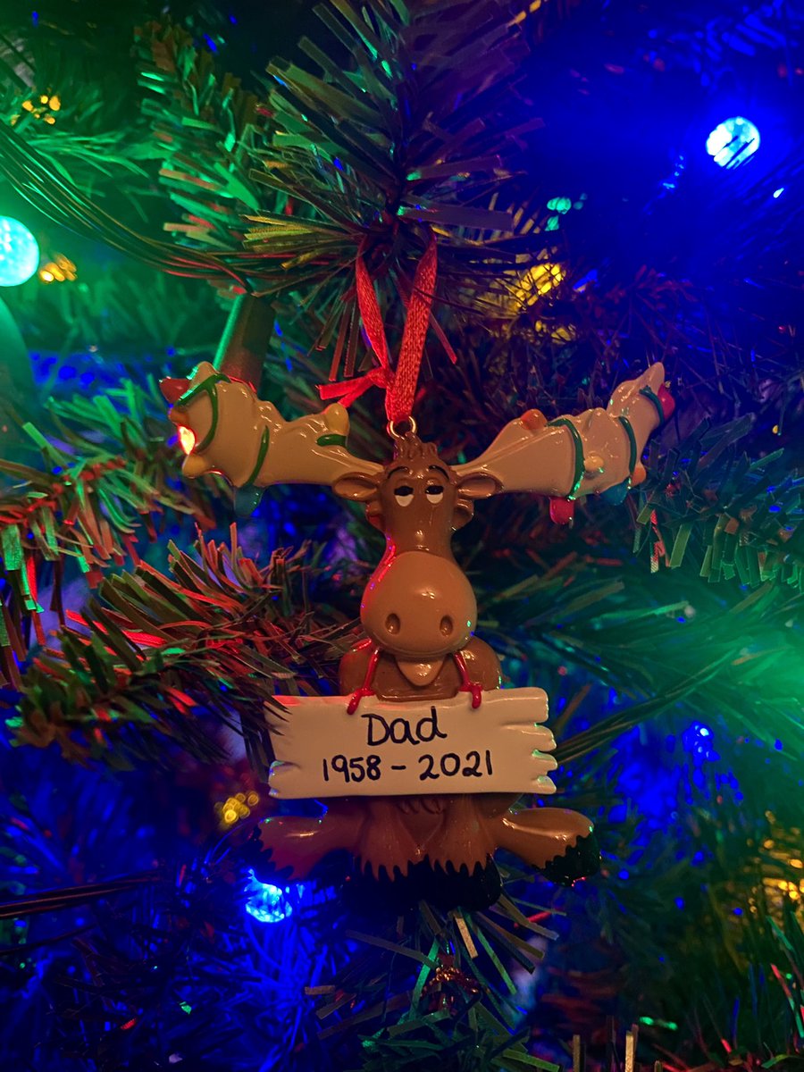 Last night I put up the decorations for the first time without my Dad. 

I’ve been putting it off as I knew it was going to be difficult. From writing cards without his name on, to having to put his stocking back in the box. I miss him

Grief is really hitting hard this Christmas