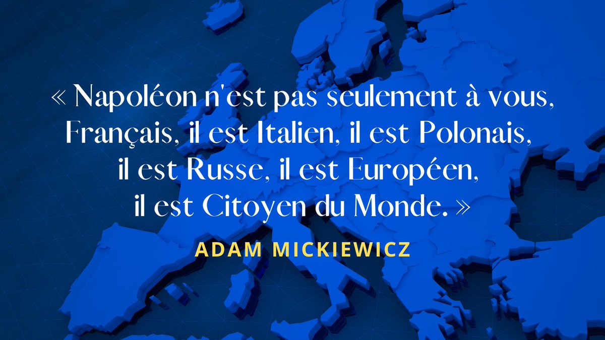 Destination Napoleon 𝗖𝗜𝗧𝗔𝗧𝗜𝗢𝗡 𝗗𝗨 𝗝𝗢𝗨𝗥 Napoleon N Est Pas Seulement A Vous Francais Il Est Italien Il Est Polonais Il Est Russe Il Est Europeen Il Est Citoyen Du