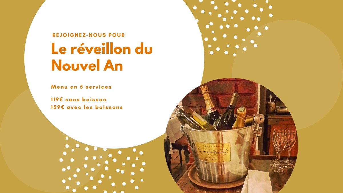 Et si vous passiez le réveillon du 31 décembre en #Auvergne ? 🎆✨
L'#ambassadeauvergne vous propose un menu de fête en 5 temps à déguster en famille ou entre amis. 😋

👉🏻 119€ sans boisson
👉🏻 159€ avec les boissons
➡️ ambassade-auvergne.fr/fr/carte-menus

 #restaurant #paris #Food