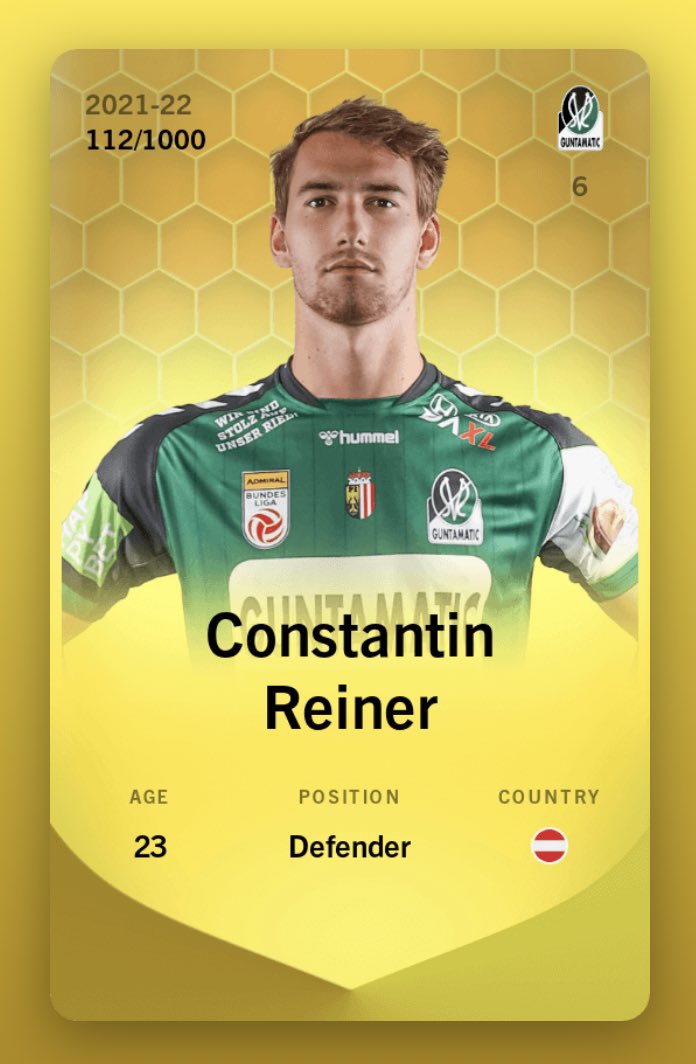 JournalDuBet's tweet image. #Sorare #Giveaway 😇

🟨 Aleksey Sutormin

🟨 Constantin Reiner

🔖 Conditions : RT / ❤️ / follow

🎙 Tu souhaite te lancer ? Tu as besoin d’infos ? Je t’accompagne de A à Z. Contacte DM. 

🗳 Le TAS aura lieu le 24/12, jour de l’opération KDO de noël [Tweet épinglé] GL 🤞🏻🍀🤞🏻