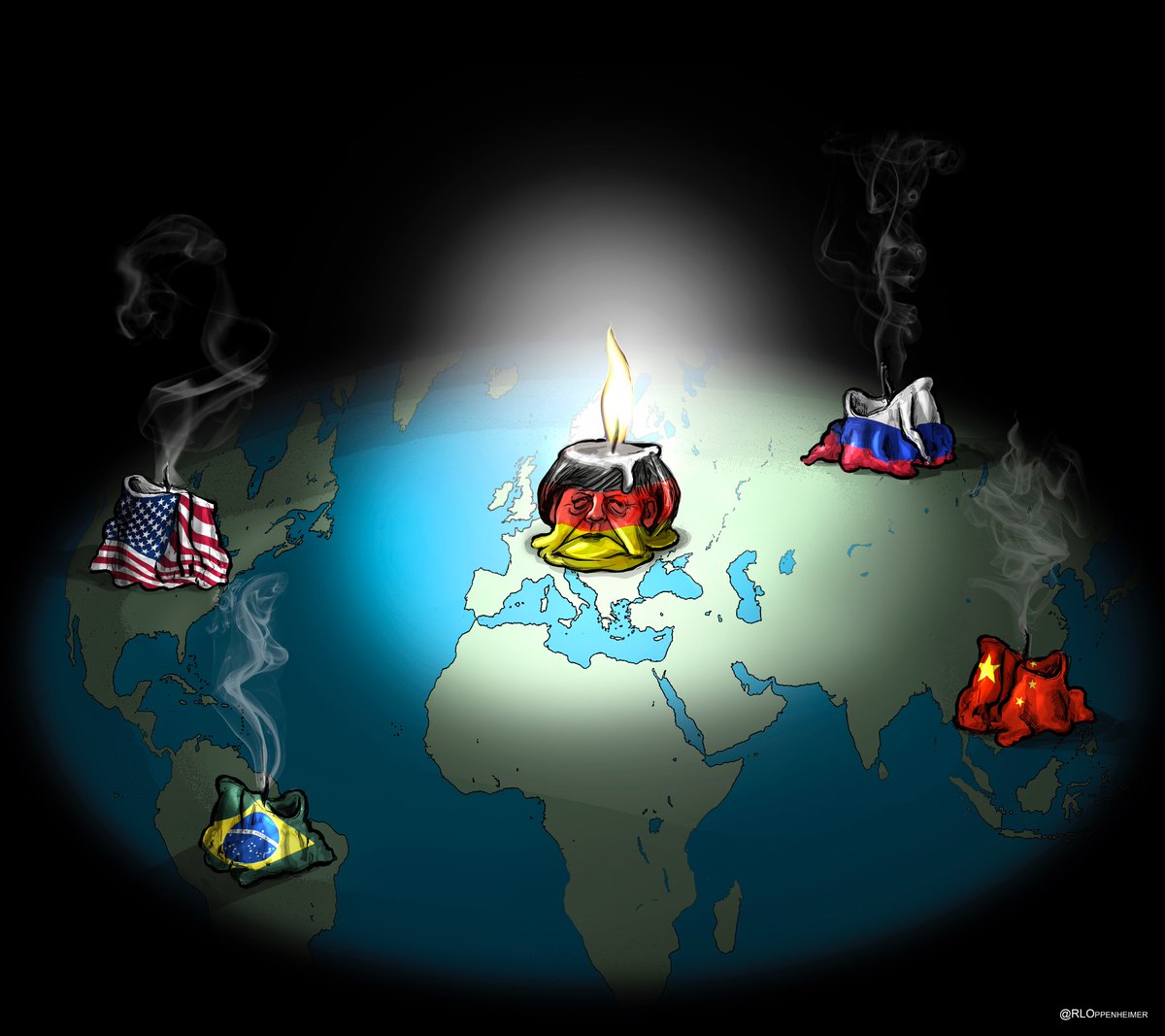 RLOppenheimer's tweet image. Tschüss #Merkel