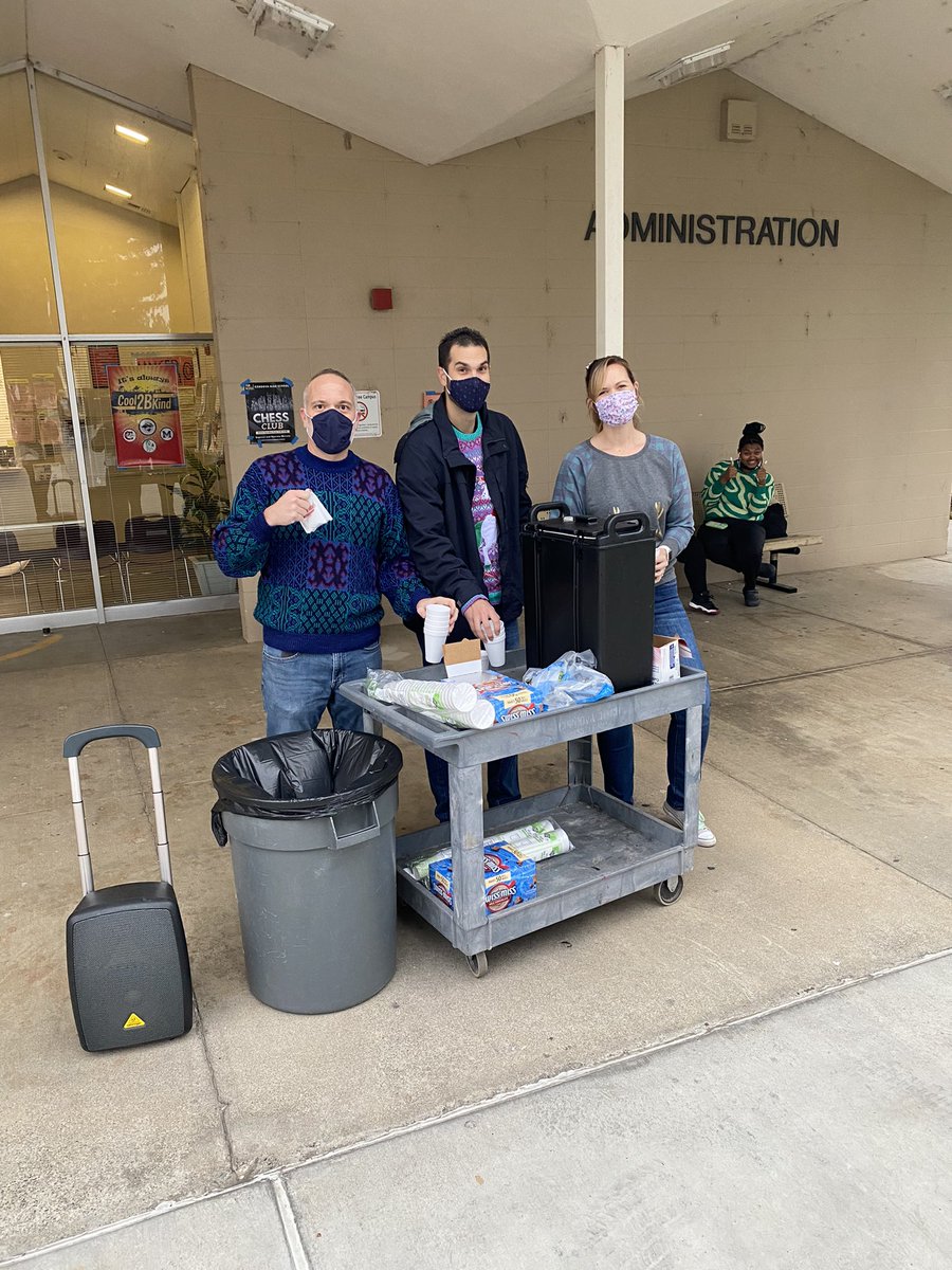 hydenjd's tweet photo. Hot Cocoa Day @ CHS! https://t.co/5Ef8lKXO3R