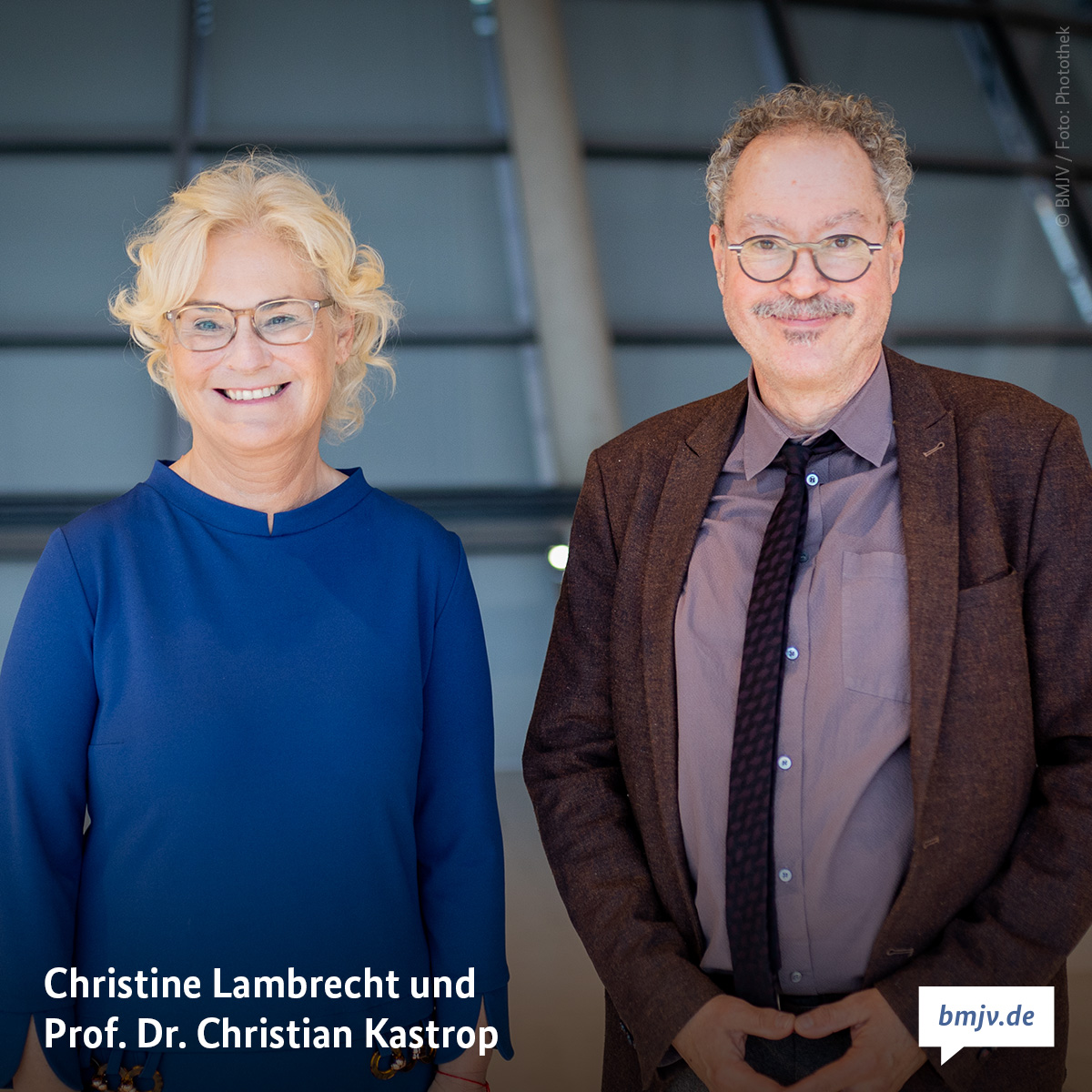 Christine Lambrecht und Prof. Dr. Christian Kastrop