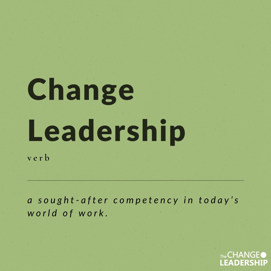 ChangeLeadership as a competency is no longer reserved for a select few titles and roles.

Some of the top skills i.e. emotional intelligence, empathy, leadership etc. identified by World Economic Forum for the #FutureofWork fall into the #changeleadership bucket.

Your take?