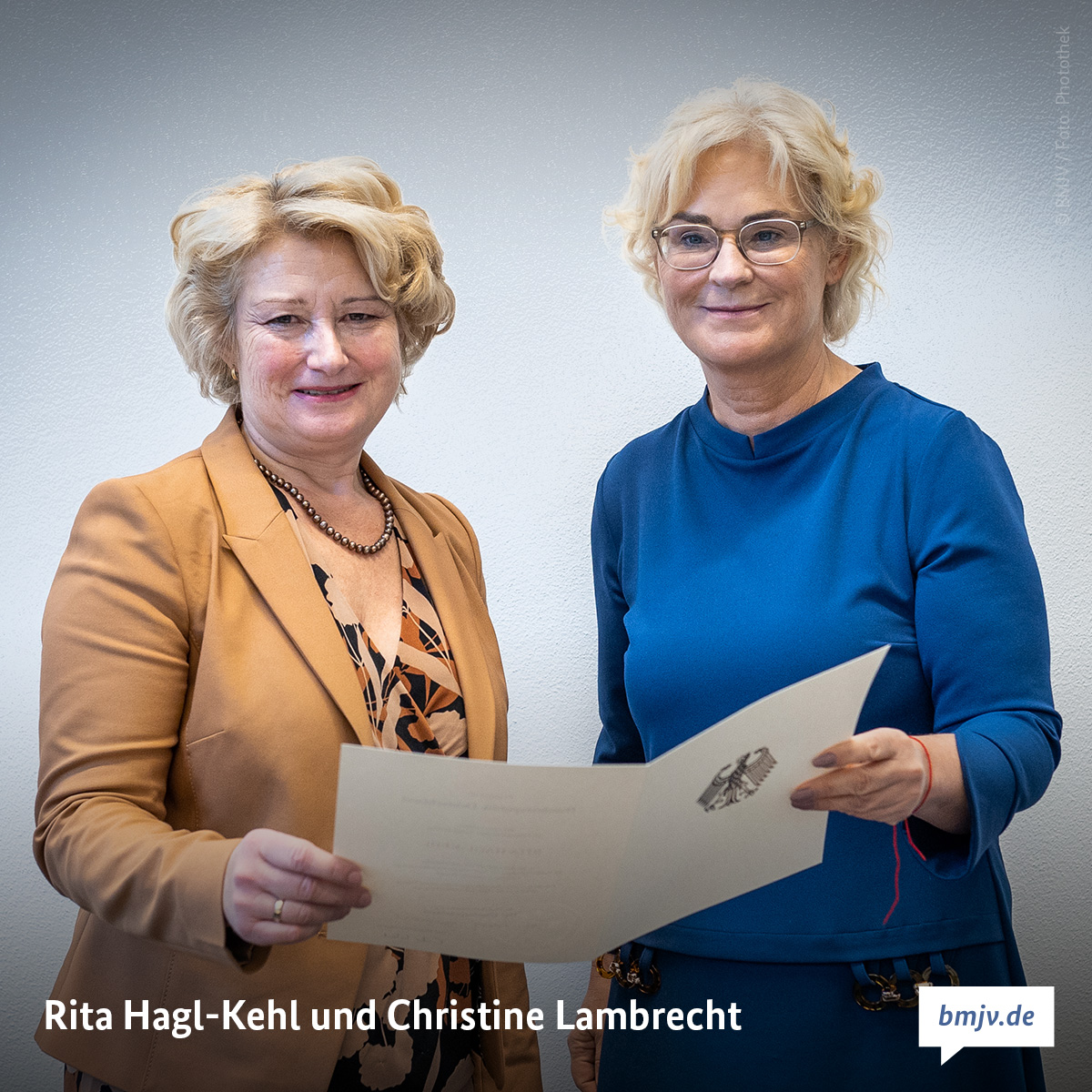 Christine Lambrecht und Rita Hagl-Kehl