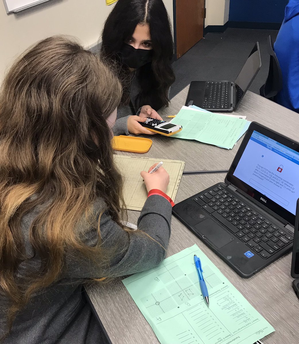 Students collaborating at review stations to prepare for their unit test!#cmsWICORwars