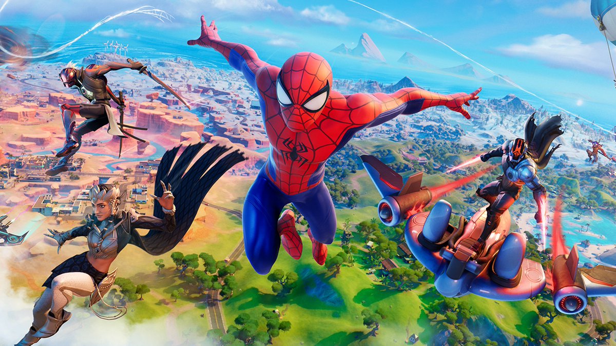 SycexEC's tweet photo. ¿Que os ha gustado más en la nueva temporada de Fortnite? 🕷️🕸️ https://t.co/G8udtlT17W