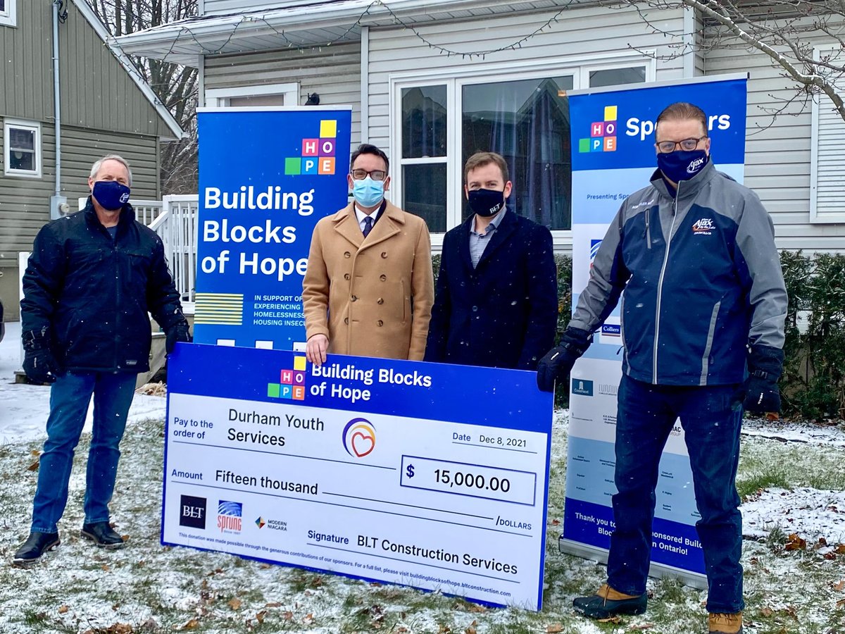 mayor_collier's tweet photo. I am happy to say that @JoannesHouse has been selected the #DurhamRegion recipient to receive a $15,000 donation from the Building Blocks of Hope campaign!

This initiative is led by @BLT_Built, we thank you for your community support.

Learn more ➡️ https://t.co/Gco4h3XlbN https://t.co/IEK5DjTXDa