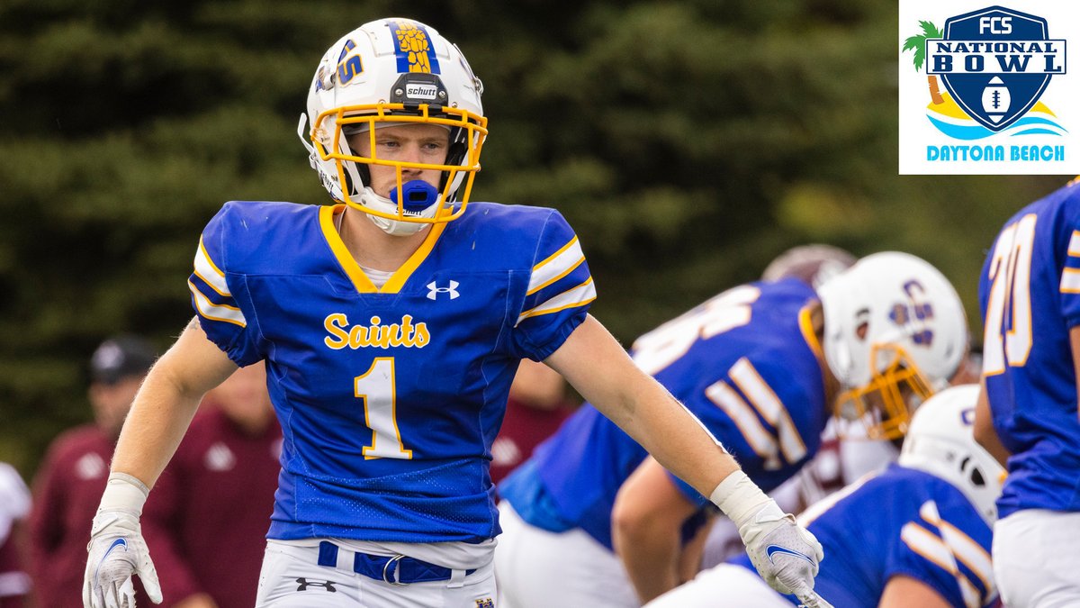 . <a href="/CSSSaintsFB/">Saints Football</a> WR Mitchell Adrian to Participate in <a href="/FCSBOWL/">TRILLION FCS BOWL</a> on Sunday. #d3fb #SaintsRiseUp

csssaints.com/news/2021/12/8…