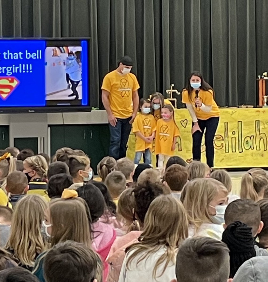 Scott Wagner (@gsdacademics) on Twitter photo The whole learning community at Hunter showed up in an all school assembly to celebrate this amazing young “supergirl” defeating cancer! Ring that bell, you’ve come a long way! #MarauderPride #HunterHornets <a href="/mullinsjennaj/">Jenna Mullins</a> <a href="/superGSD/">Amy Conway</a> The whole learning community at Hunter showed up in an all school assembly to celebrate this amazing young “supergirl” defeating cancer! Ring that bell, you’ve come a long way! #MarauderPride #HunterHornets <a href="/mullinsjennaj/">Jenna Mullins</a> <a href="/superGSD/">Amy Conway</a>