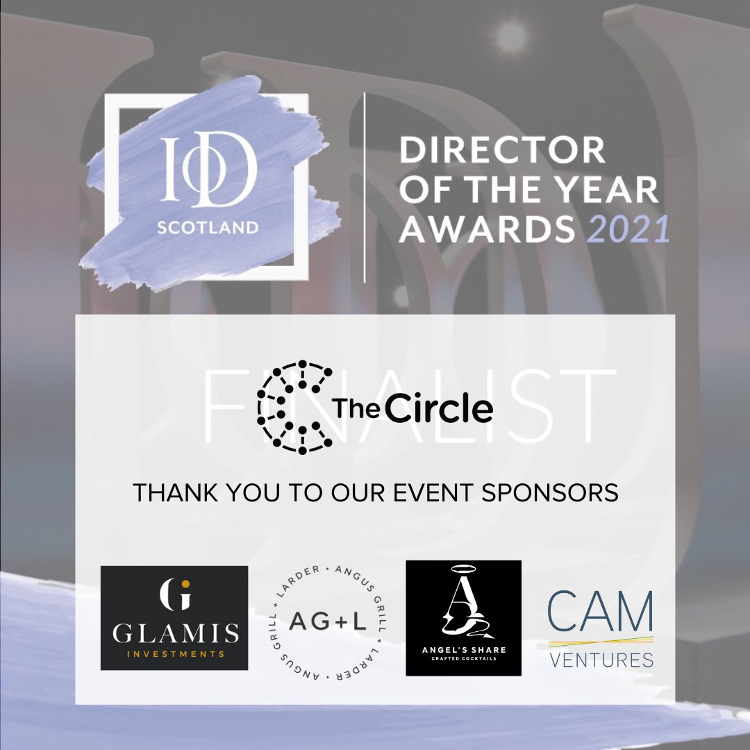 TheCircle_CIC's tweet photo. We're counting down the hours until our get together for #IoDScotAwards tomorrow! We'll be celebrating the night with our own event at The Circle. Thank you to our generous sponsors for supporting the festivities. Good luck to our CEO Kirsty, we're crossing everything for you! https://t.co/ZEJue1ox1S
