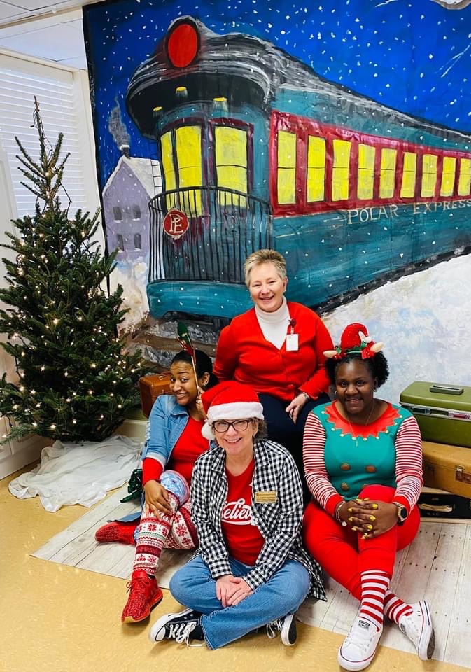petalschools's tweet photo. The Coleman Center for Families and Children recently held their holiday celebration where kids and families “took a ride” on the Polar Express, which was filled with fun developmental activities for all (including the staff). #PetalSchoolDistrict #TransformThrive https://t.co/910TsN4os9