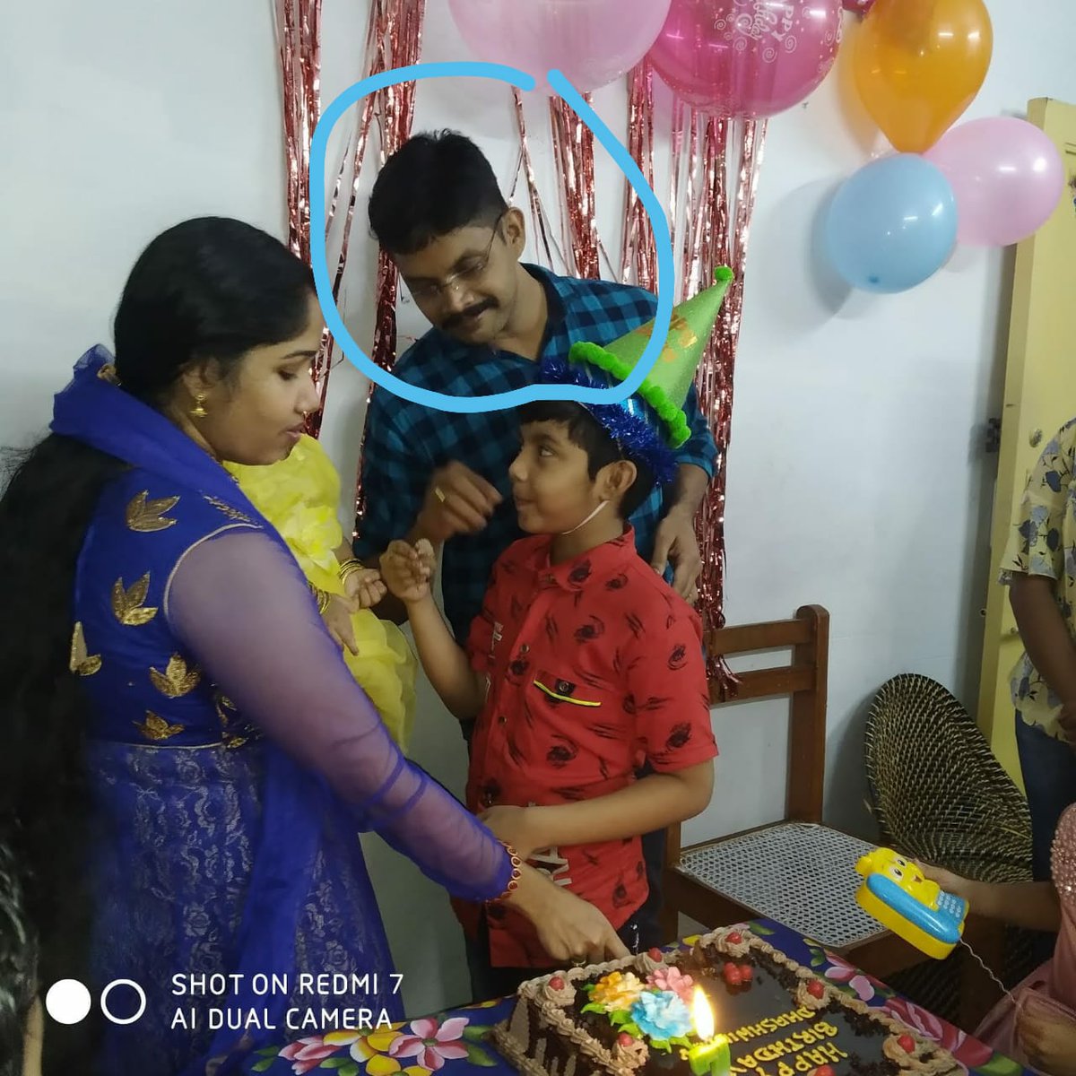 rvaidya2000's tweet photo. Junior warrant officer Pradeep flt engineer  from sulur Air force who also lost his life in Helicopter crash today with CDS. He is from Thrissur dist. Of kerala.This photo was taken three days back on the eve of his son's Birthday. Very sad. OM SHANTHI:!! https://t.co/RfrIkuWLHb