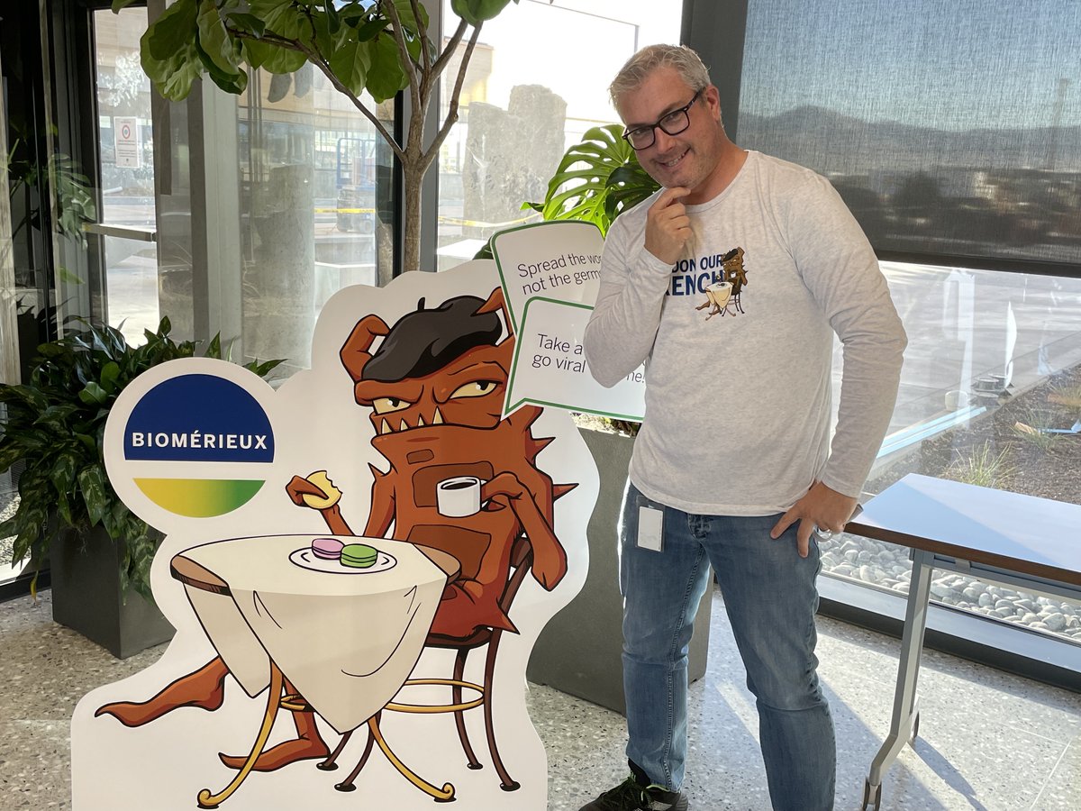 ahugheswireless's tweet photo. #PardonOurBioFrench but @BioFireDX @bioMerieuxUSA is the best company anyone could work for https://t.co/vOPDN2WHwm