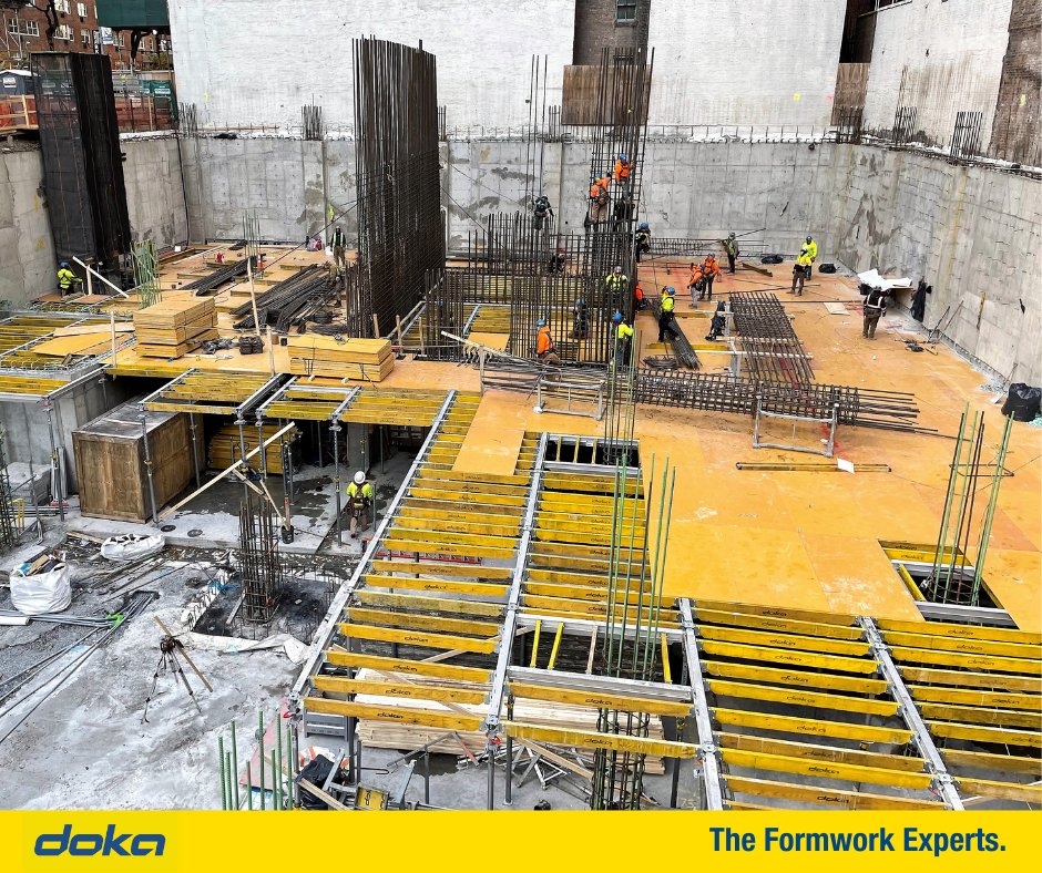 Doka_USA's tweet image. Foundation work continues at 1841 Broadway with #Superdek slab #formwork on the site of this 24-story residential building on Manhattan’s Upper West Side. 

#SlabFormworkSuperHero #Concrete #ConcreteConstruction #NYConstruction