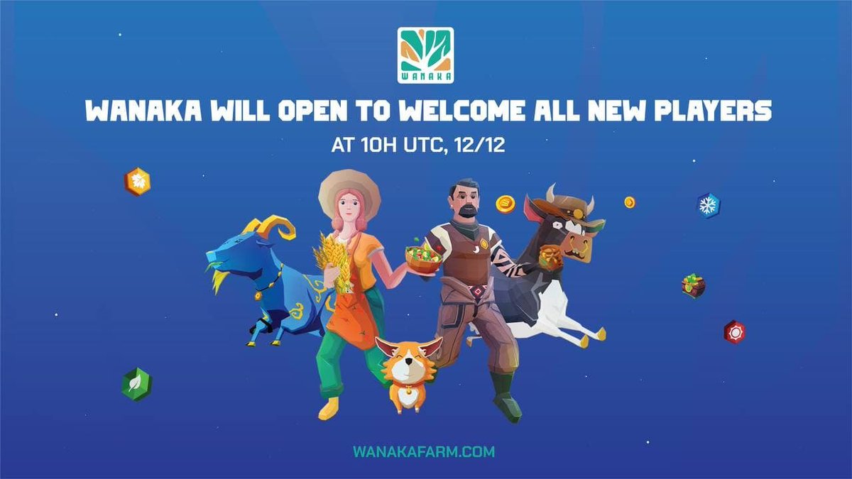 Wanaka_Farm's tweet image. ❄️❄️❄️❄️❄️
Hi everyone!

We are happy to announce that Wanaka Farm will open to welcome all new players at 10h UTC on 12/12.

❄️❄️❄️❄️❄️