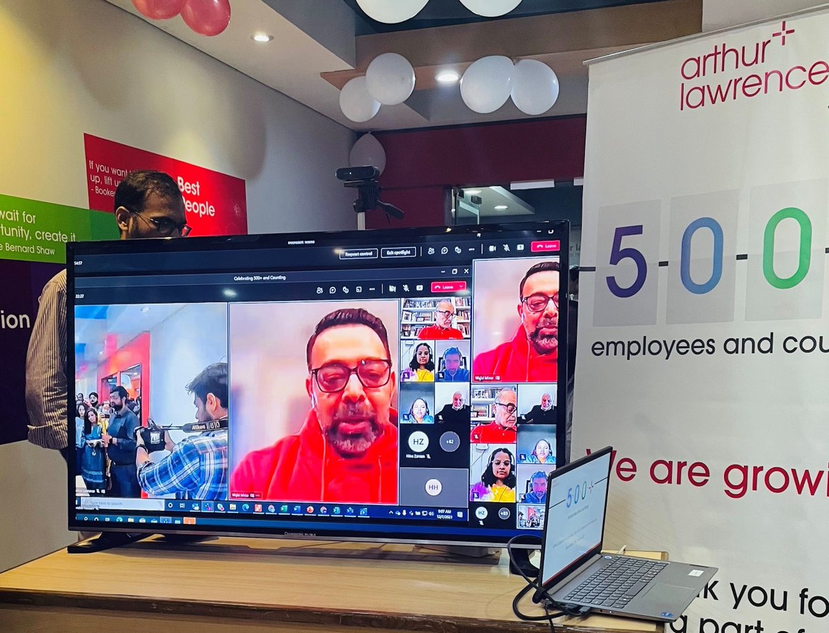 arthurlawrence_'s tweet photo. We are growing and we love celebrating our wins as a #team! 
Our Karachi office celebrated this #exceptional milestone with the rest of our team joining us virtually from multiple locations in #Pakistan, the #USA, #Canada, the #UK and the #MiddleEast.
#IAmExceptional https://t.co/3JXSkHmDh3