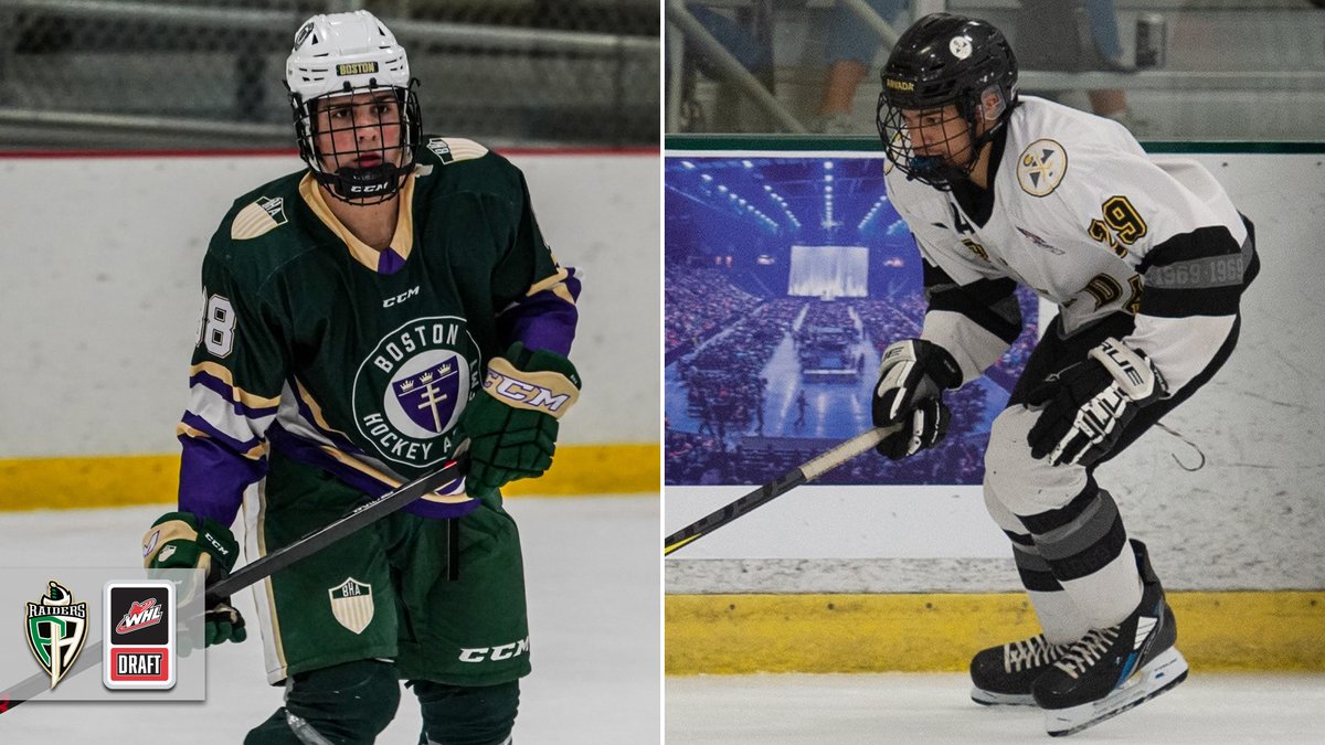 PARaidersHockey's tweet photo. The Raiders selected defenceman Dmitri Toporowski and forward AJ Ulrich in the 2021 WHL U.S. Priority Draft on Wednesday.

📲Get the details on the CHL App, or online here: https://t.co/NTgiNjmoS9

#GoRaidersGo | #WHLDraft https://t.co/BAcn0uSHdg