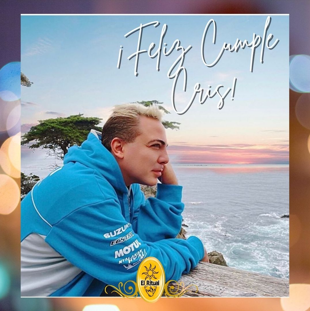 PerlaCa98982254's tweet photo. Feliz cumple mi querido amor! #hbcristiancastro #cristiancastro https://t.co/s1CxLj1pzR