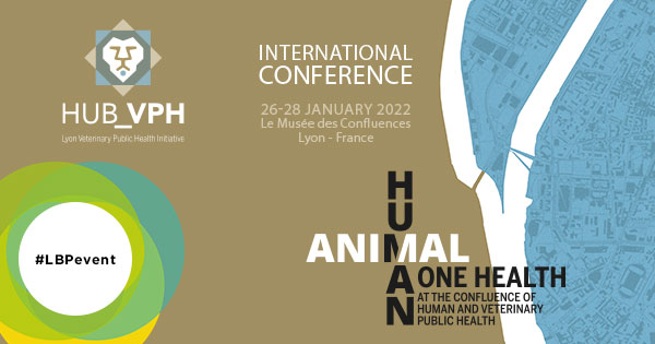 [#LBPevent]The conference "The #OneHealth Concept: At the confluence of human and #veterinary public health", organized by <a href="/HUB_VPH/">HUB VPH</a> ,will be entirely held as a digital meeting. Benefit from early bird prices until 15th of December !

🗓 26-28/01/22
💻 swll.to/AsTOu