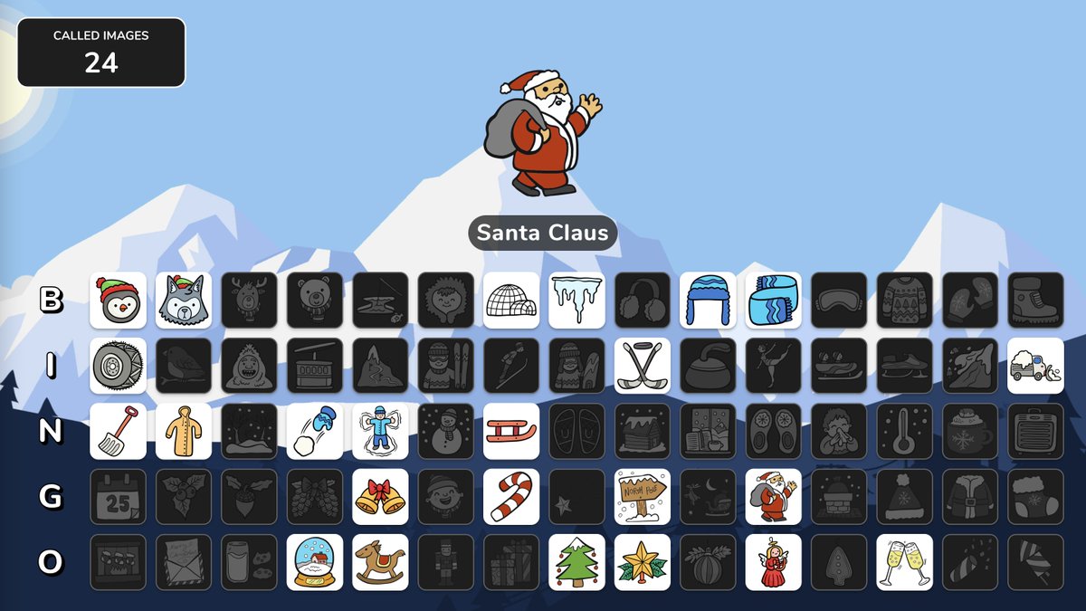LiveBingoApp's tweet photo. 🎄🤶 CHRISTMAS LIVE BINGO UPDATE 🤶🎄 

Hey #twitchstreamer, is playing Bingo for Christmas a tradition in your country too? 
Enjoy the holidays with your community with the new Live Bingo Winter theme!
One more option for organizing your holidays #twitch events.

Enjoy! https://t.co/V0VCgn4SFw