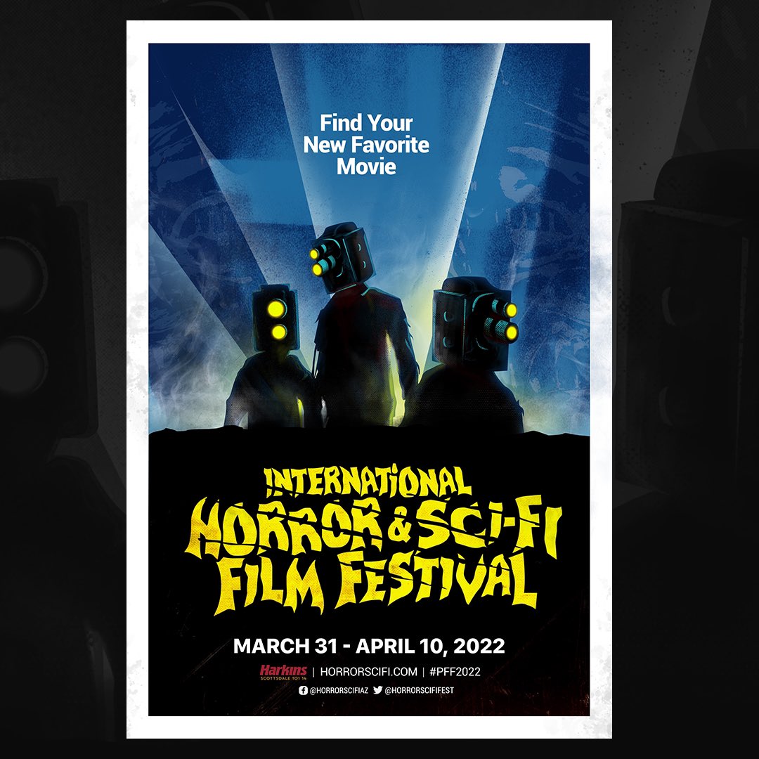 <a href="/HorrorSciFiFest/">Intl Horror SciFi FF</a> is trapping you in the theater in 2022. Look at this amazing poster from the talented Marty Freetage.