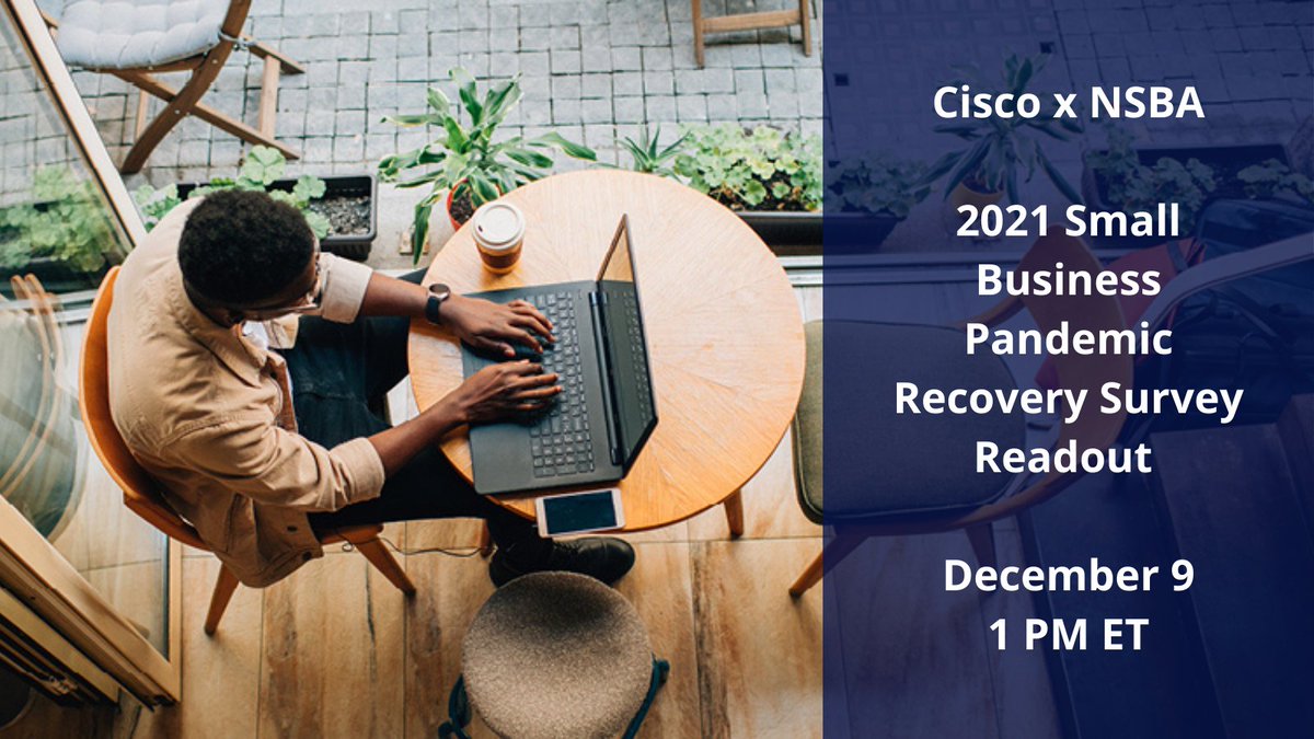 It’s not too late to register for our #webinar with <a href="/NSBAAdvocate/">NSBA</a> – THIS THURSDAY! Tune in as we discuss all things #security related to #smallbusiness and highlight our recent survey findings. You won’t want to miss this!
cs.co/6019JoIK1

 #ITsolutions #cisco #NSBA