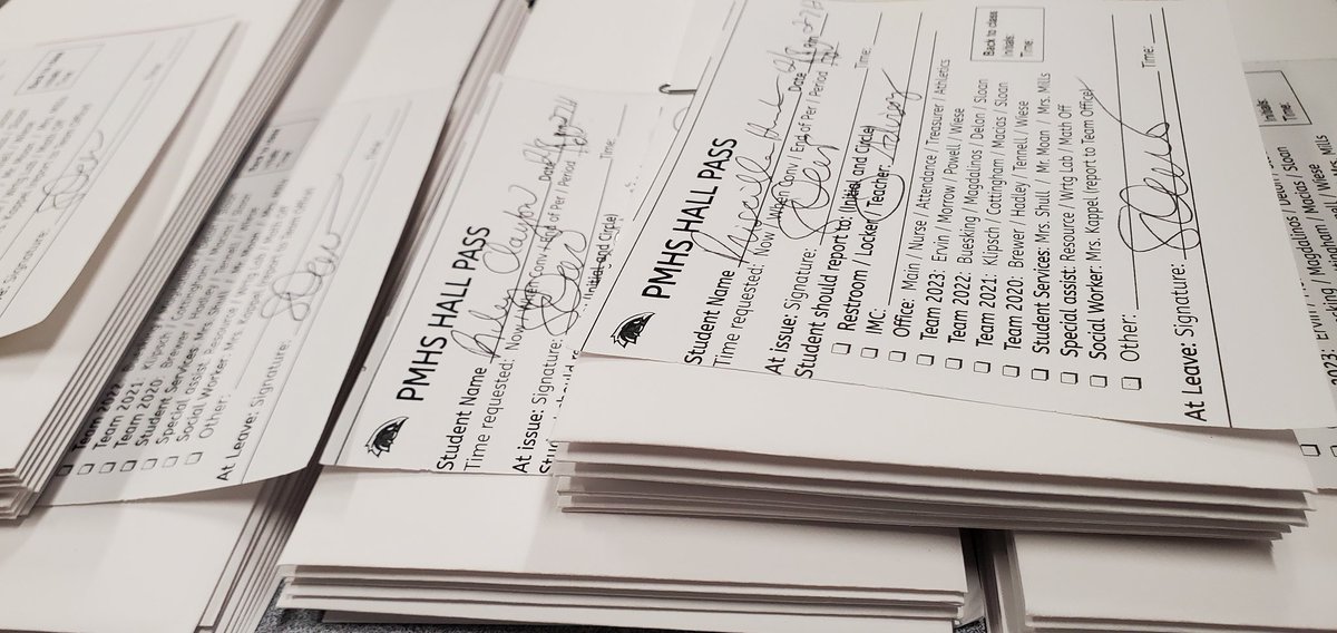 PMHSCapstone's tweet photo. We're getting ready to deliver decision letters to our @pmhsco2024 Capstone applicants! It was a HIGHLY competitive year! https://t.co/g21nHY46xw