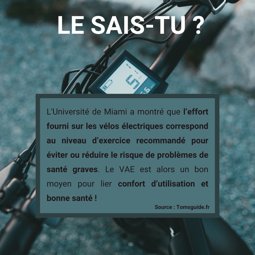 LE SAIS-TU ? 
#VAE