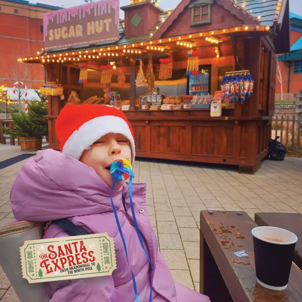 SantaExpressUK's tweet photo. Have you visited the Sugar Hut? We know the dentist might not agree, but sugar dummies are the BEST!
📸Thanks Natalie for the photo @natalie_dall_

#MHChristmas #Meadowhall #SantaExpress #SantaExpressatMeadowhall #sheffield #viaitsheffield https://t.co/dKtfaVeSWN