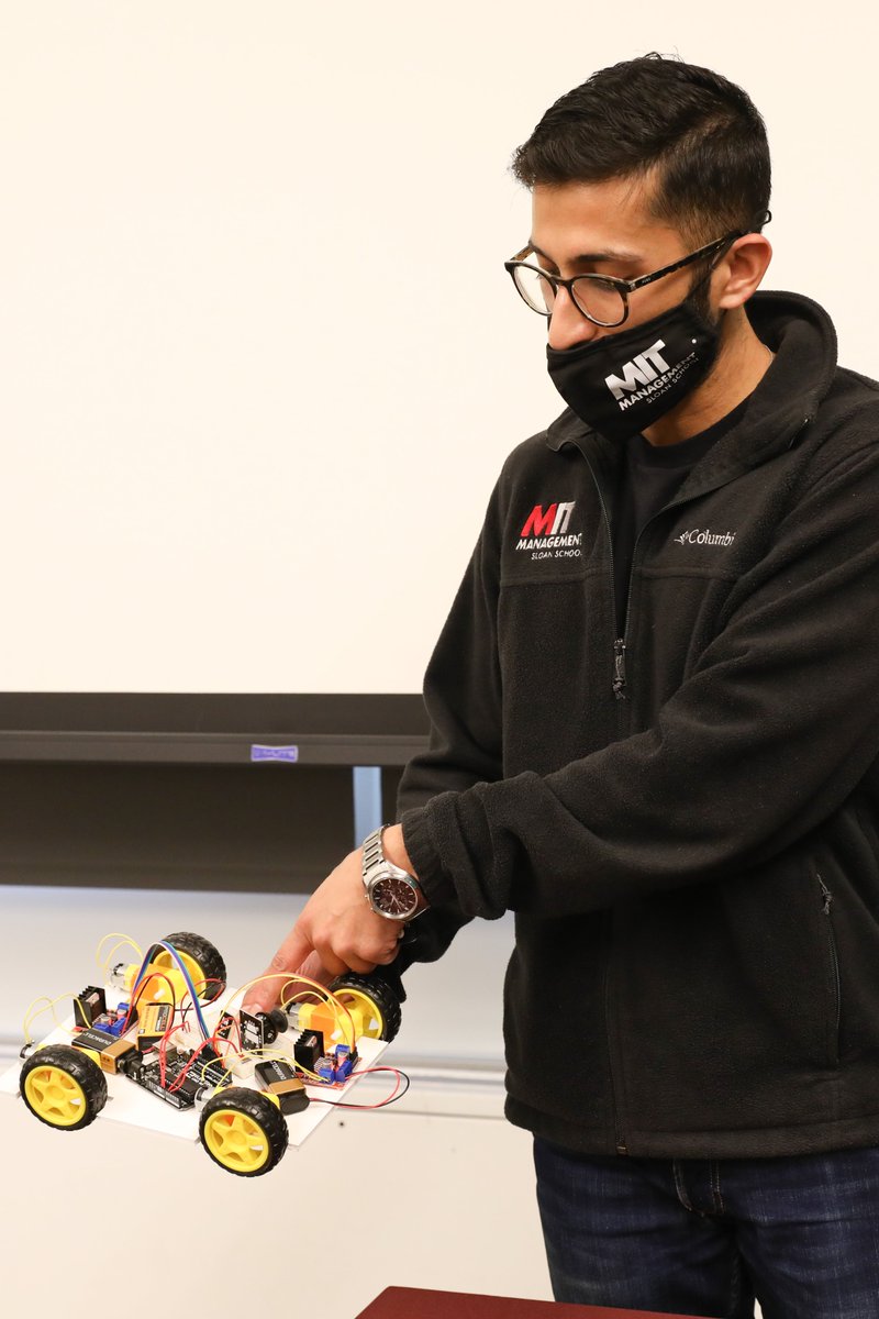 projectmanus's tweet photo. Students presented their final projects from “Introduction to Making” (2.351J / 15.351J) yesterday in the @EshipMIT. This course is co-taught by @EshipMIT &amp; MIT Project Manus. Thanks for a great semester to our students, TA's and teachers! #MITMaking #AroundMIT #Entrepreneurship https://t.co/Jobr04g86f